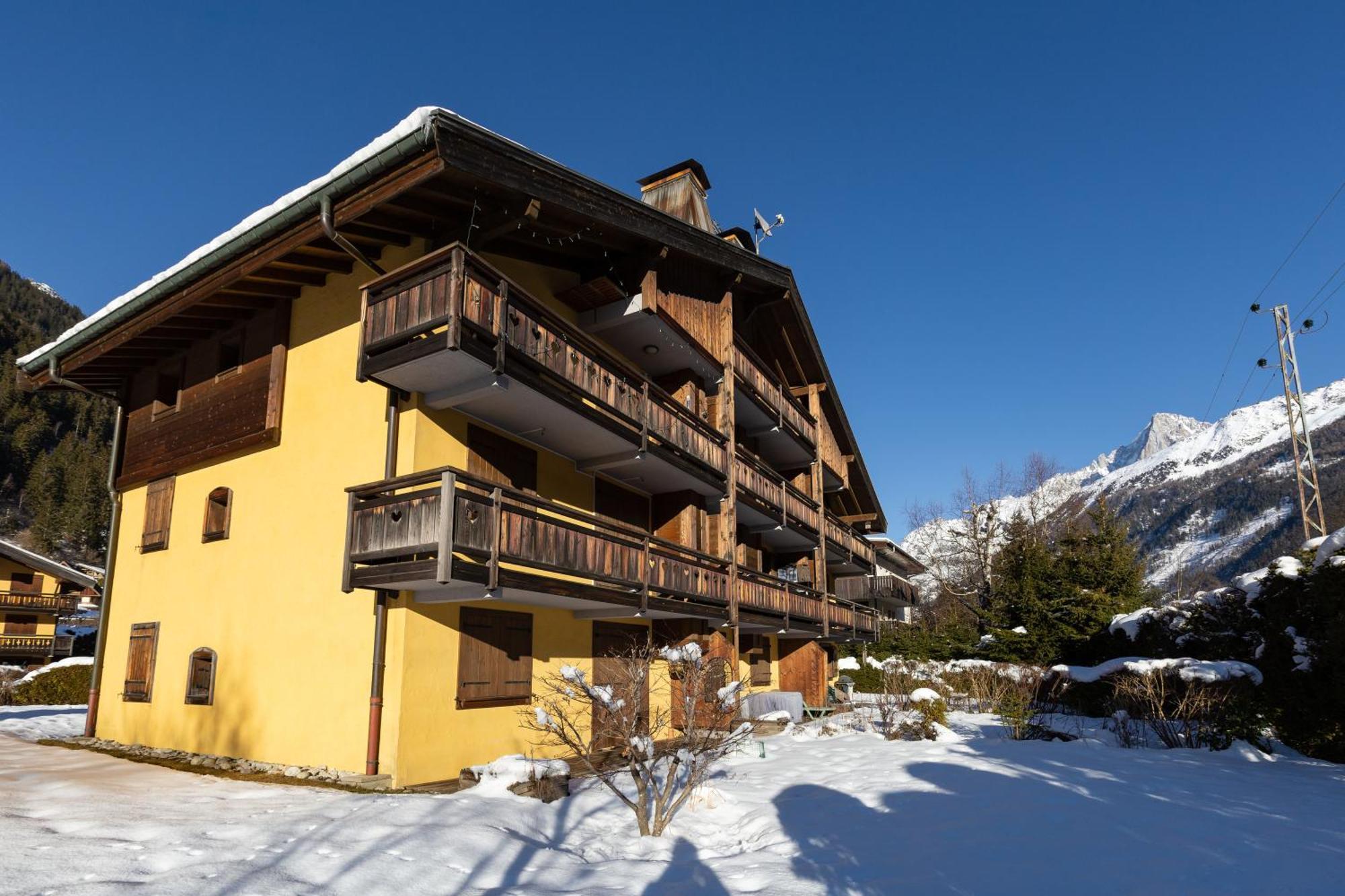 Appartement Les Capucins 22 - Happy Rentals Chamonix Exterior foto